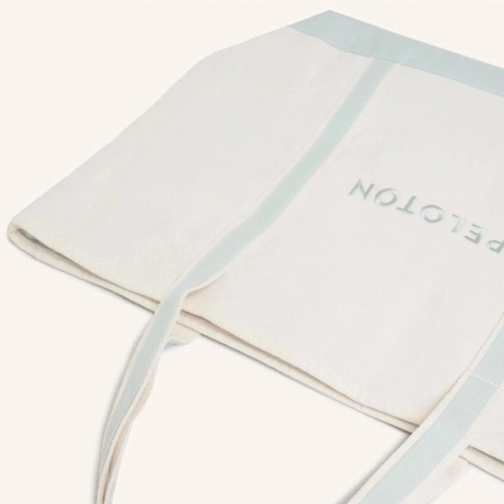 Peloton Zippered Canvas Tote Bag